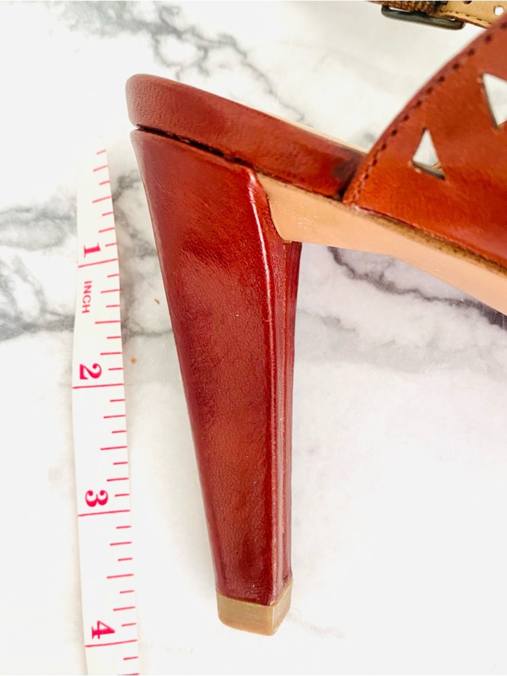 💕Banana Republic Laser Cut 4” Heels SZ 8.5 - Picture 9 of 13